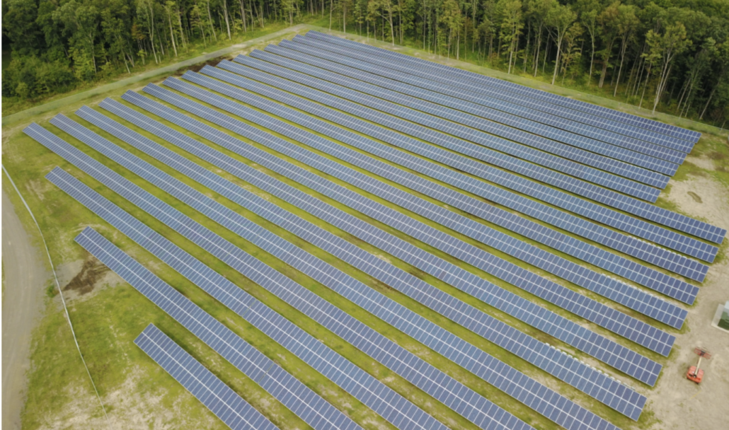 Solar panels installed on Seneca Nation land provide innovative renewable energy solutions