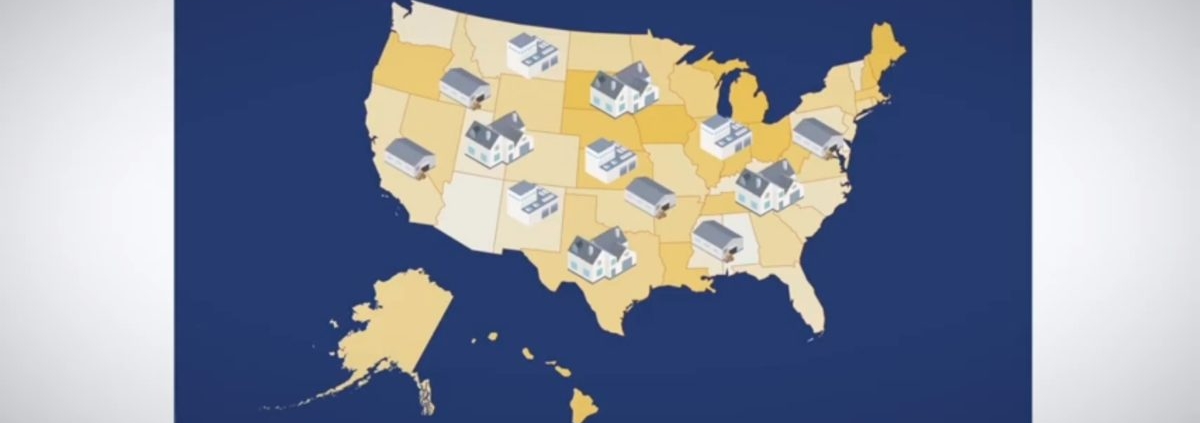 CHERP solar factories in US map